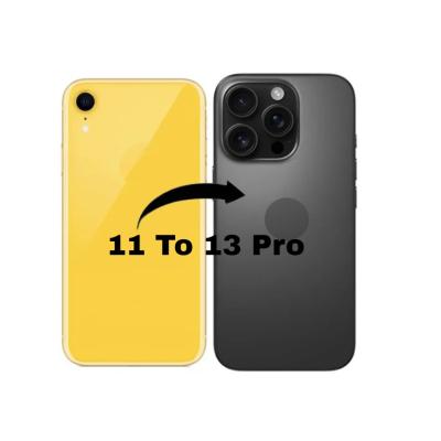 Converter Back Panel Housing Body for Apple iPhone 11 Convert to Apple iPhone 13 Pro