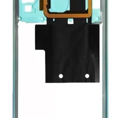 Power Volume Key Ring Frame Middle Compatible with Samsung Galaxy M40 (Sky Blue)
