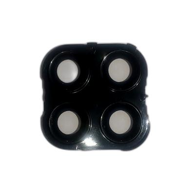 Back Camera Glass Lens With Frame for Samsung Galaxy M53 Black