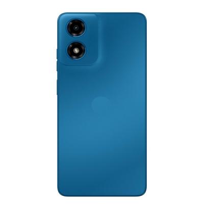 Back Panel housing for Moto G04 Blue