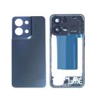 Back Panel Housing with Middle Ring For Oppo Reno 8 5G Black