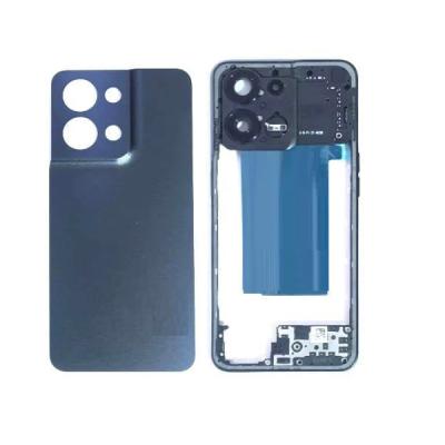 Back Panel Housing with Middle Ring For Oppo Reno 8 5G Black