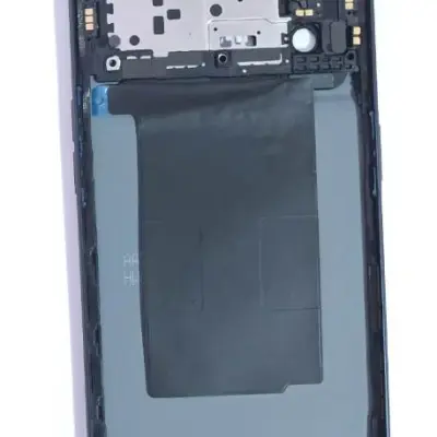 Back Panel Housing with Middle Ring For Oppo Reno 8 5G Black