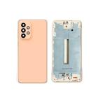 Back Panel With Middle Frame for Samsung Galaxy A33 5G Awesome Peach