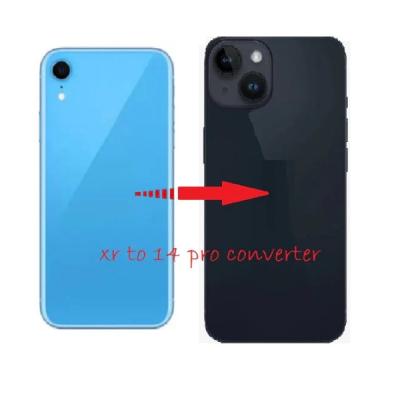 Converter Back Panel Housing Body for Apple iPhone XR Convert to Apple iPhone 14