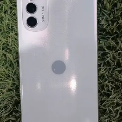 Battery Door Back Panel Housing for Motorola Moto G52 : Porcelain white