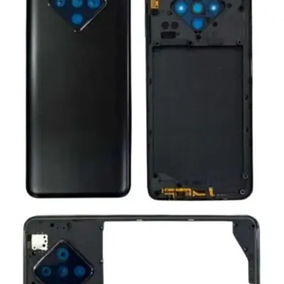 Back Panel with Middle Ring for Infinix Zero 8i Black