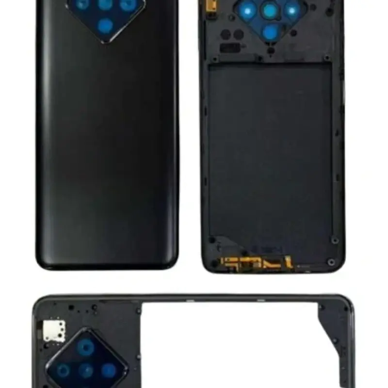Back Panel with Middle Ring for Infinix Zero 8i Black