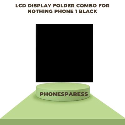 Lcd Display Folder Combo for Nothing Phone 1 Black