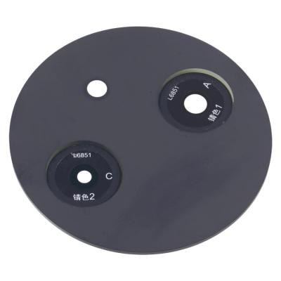Back Camera Glass Lens With Frame for Xioami MI 14C Gold