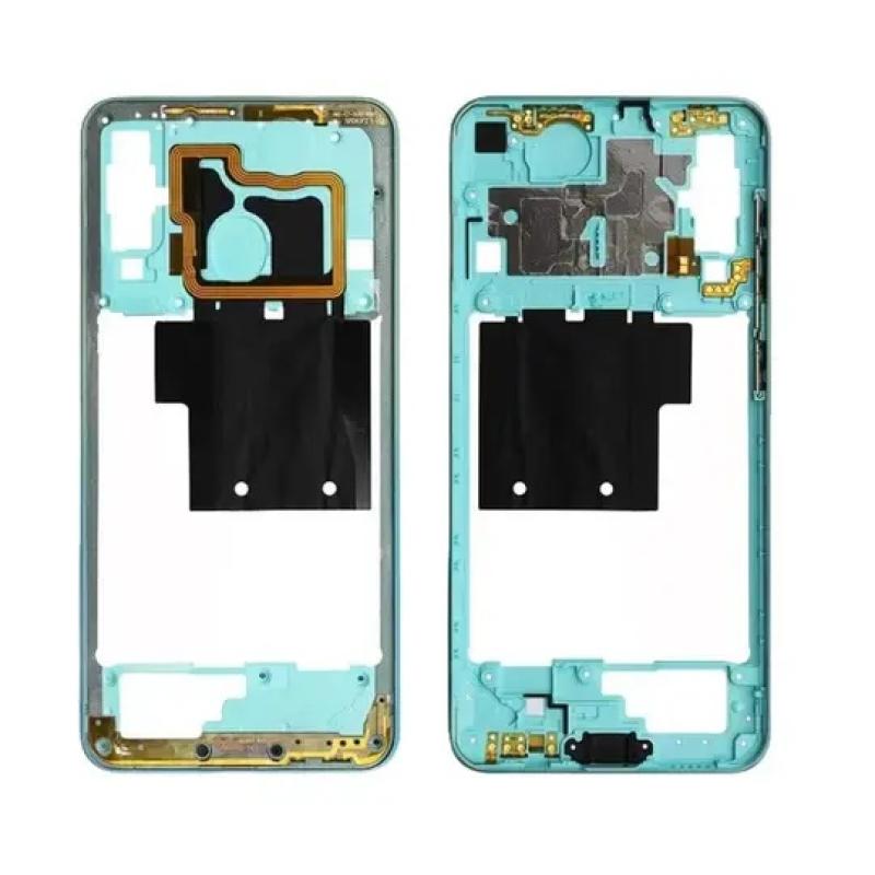 Middle Ring Frame Bezel Plate for Samsung Galaxy M40 (Sky Blue)