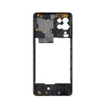 Middle Ring Outer Frame for Samsung Galaxy F62 Black