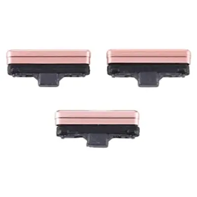 Mozomart External Side Button Out Keys for Samsung Galaxy A80 Rose Gold