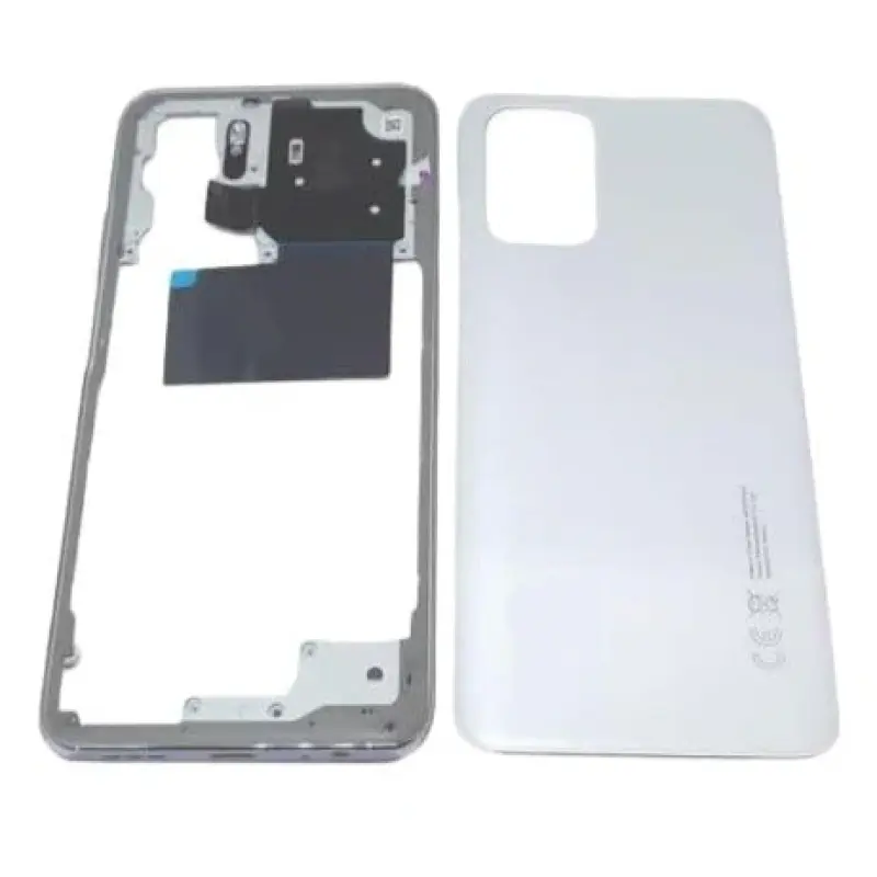 Back Panel Housing with Middle Ring for Redmi Note 10s White