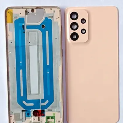 Back Panel With Middle Frame for Samsung Galaxy A33 5G : Awesome Peach