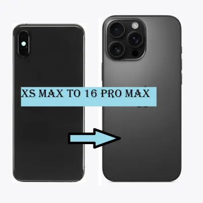Converter Back Panel Housing Body for Apple iPhone XS Max Convert to Apple iPhone 16 Pro Max